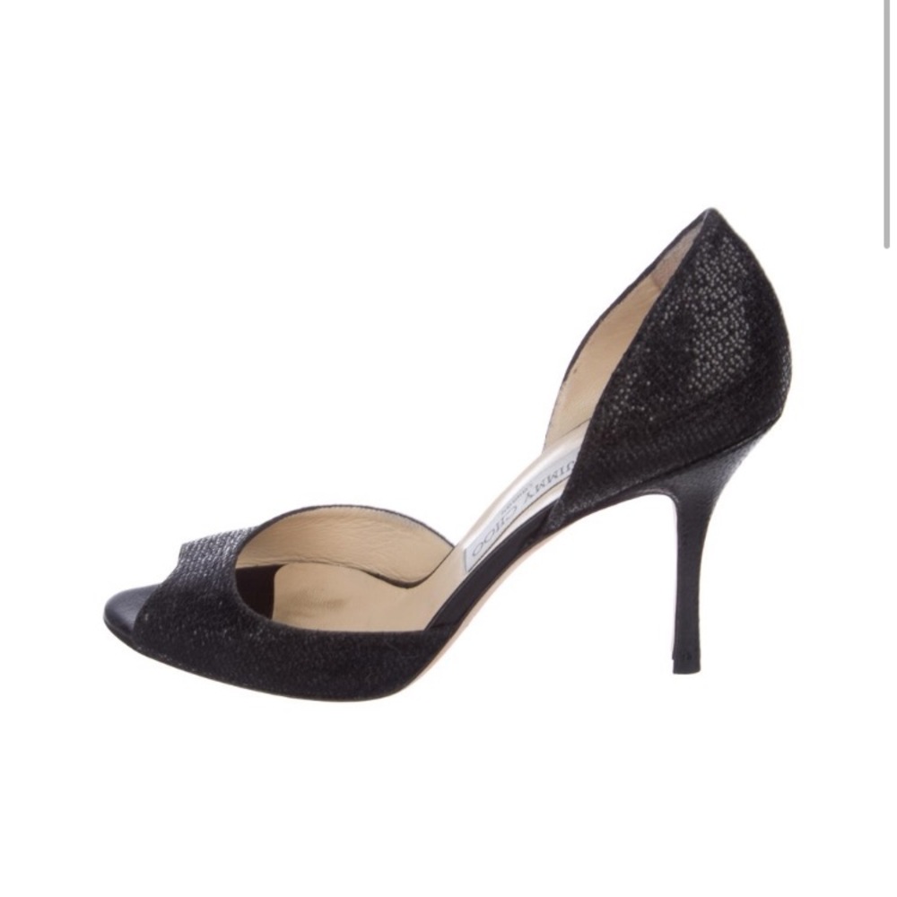 Jimmy Choo Logan Black Pumps Size 40